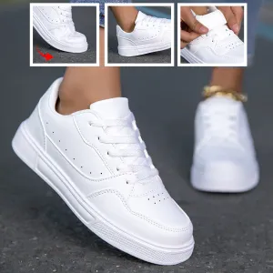 White Korean Breathable Casual Breathable Sneaker Adjustable Loyal customers