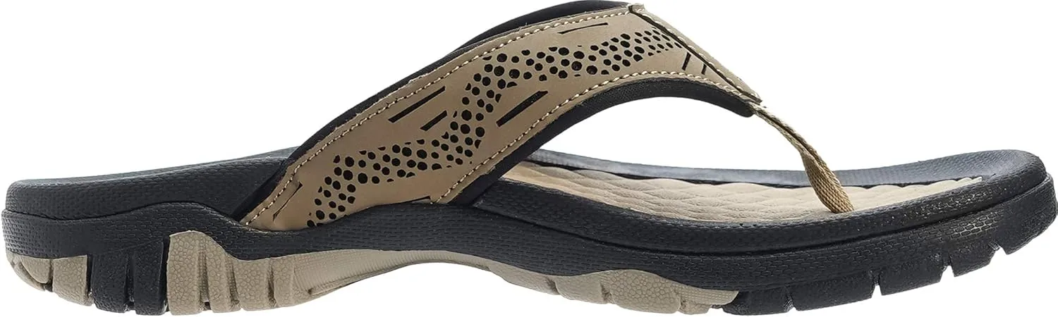 WHITIN Men's Flip Flops | Outdoor Thong Sandals | Arch Support | Slip Resistant