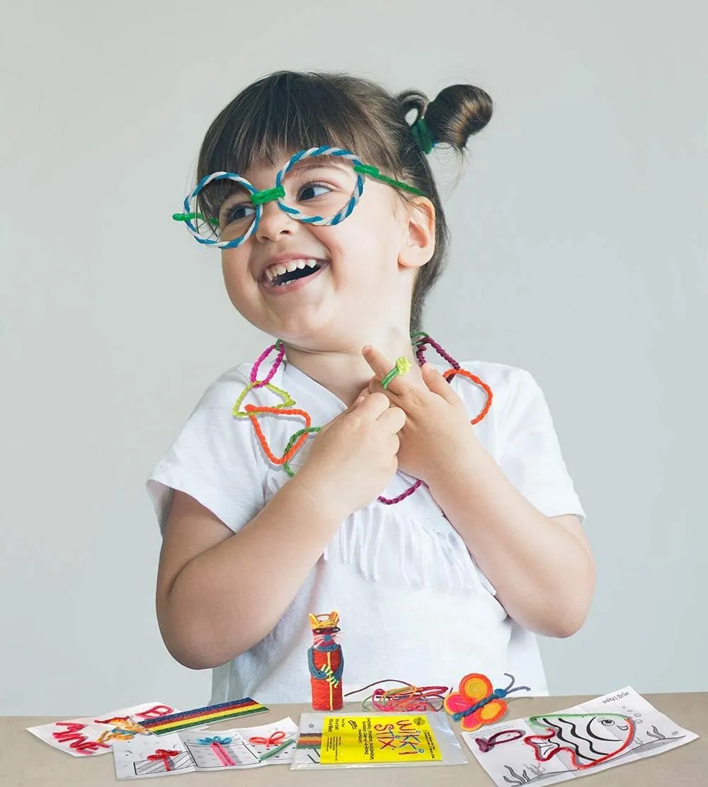 Wikki Stix Fun Paks, Contains 50 Individual paks! Great for Parties, Travel, classrooms, Award/incentives, Restaurants and Christmas Gift Giving, Made in The USA