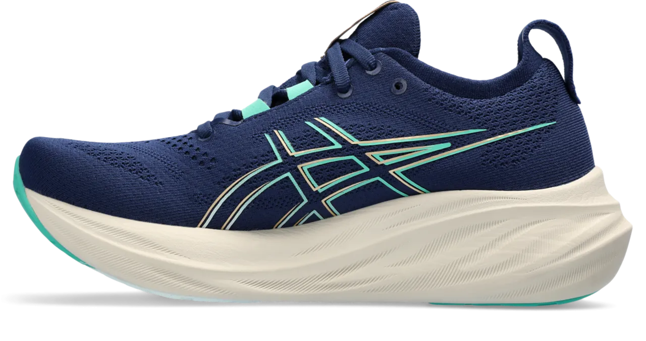 Women’s Gel-Nimbus 26 (400 - Blue Expanse/Aurora Green)