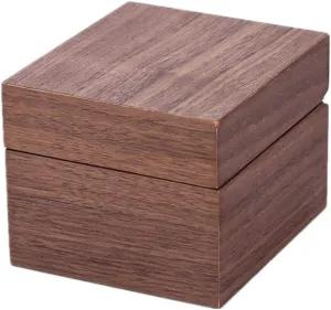 Wooden Watch Display Box Flip Jewelry Packaging Box Couple Watch Storage Box Single Watch Position Removable Watch Pillow Made of Pure Solid Wood