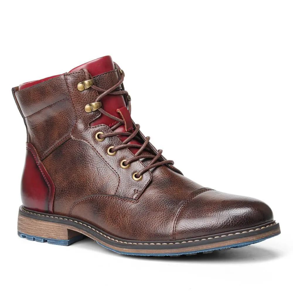 Xavier™ | Classic Leather Oxford Boots