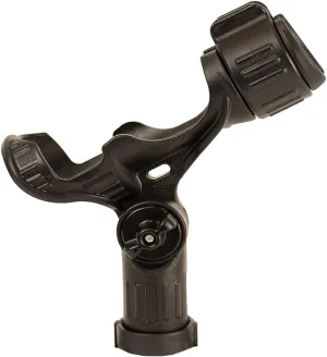 YakAttack Omega Rod Holder | Track Mount Fishing Rod Holder for Kayak & Boat | Compatible with Spinning, Casting, Fly Reels | LockNLoad System | Secure & Adjustable | Kayak Track Mount Accessories