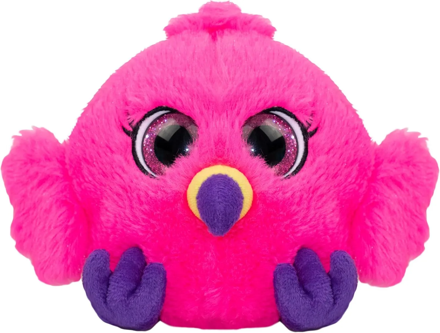 ZIPPETZ Kids’ 2-in-1 Unicorn to Flamingo Reversible Plush Toy Animals, Zip It & Flip It, Cloud-Like Softness, Sweet & Curious Googly Eyes, Cute Plush Friends, Great Gift for Little Ones, 18  Mos